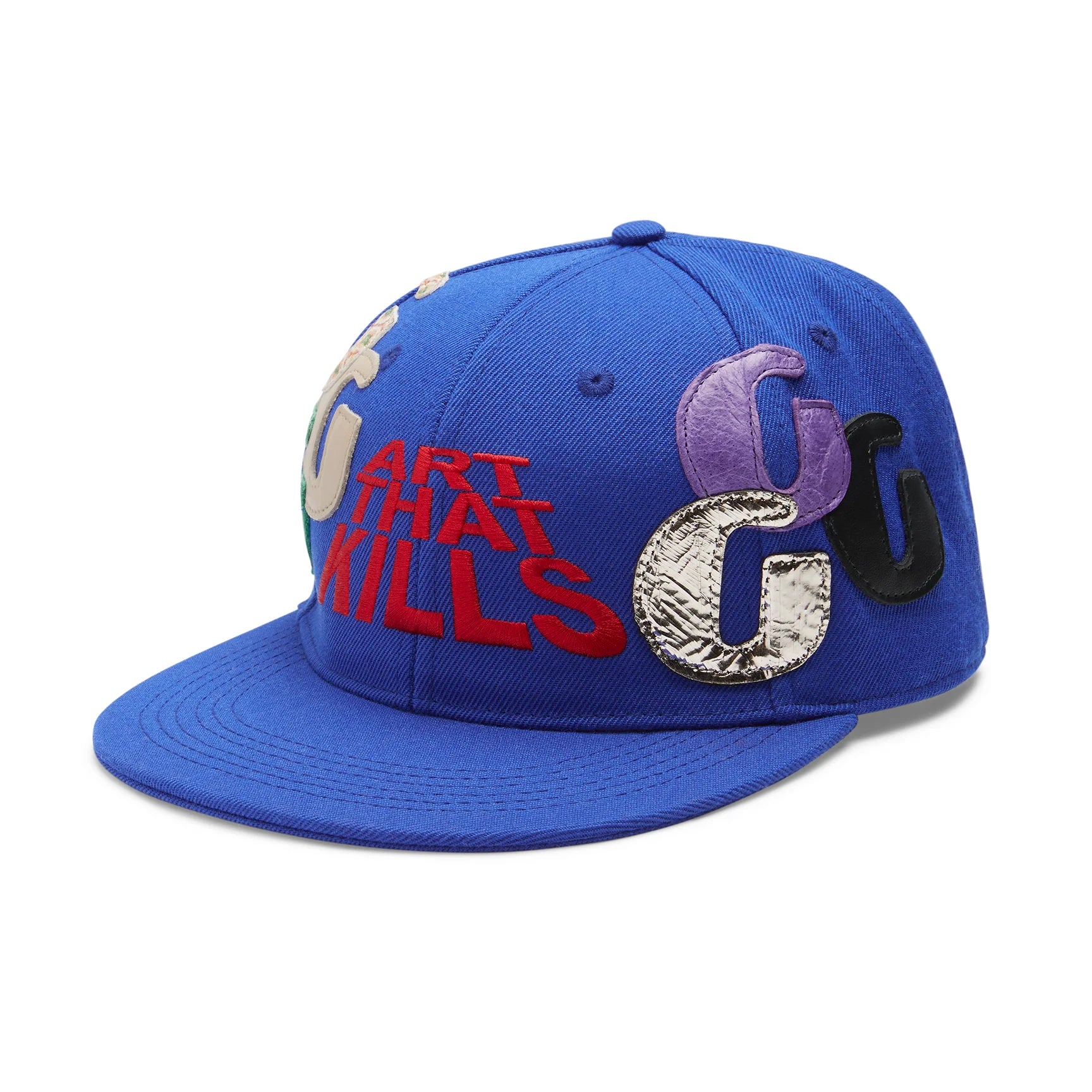 ATK G PATCH FITTED CAP - BLUE