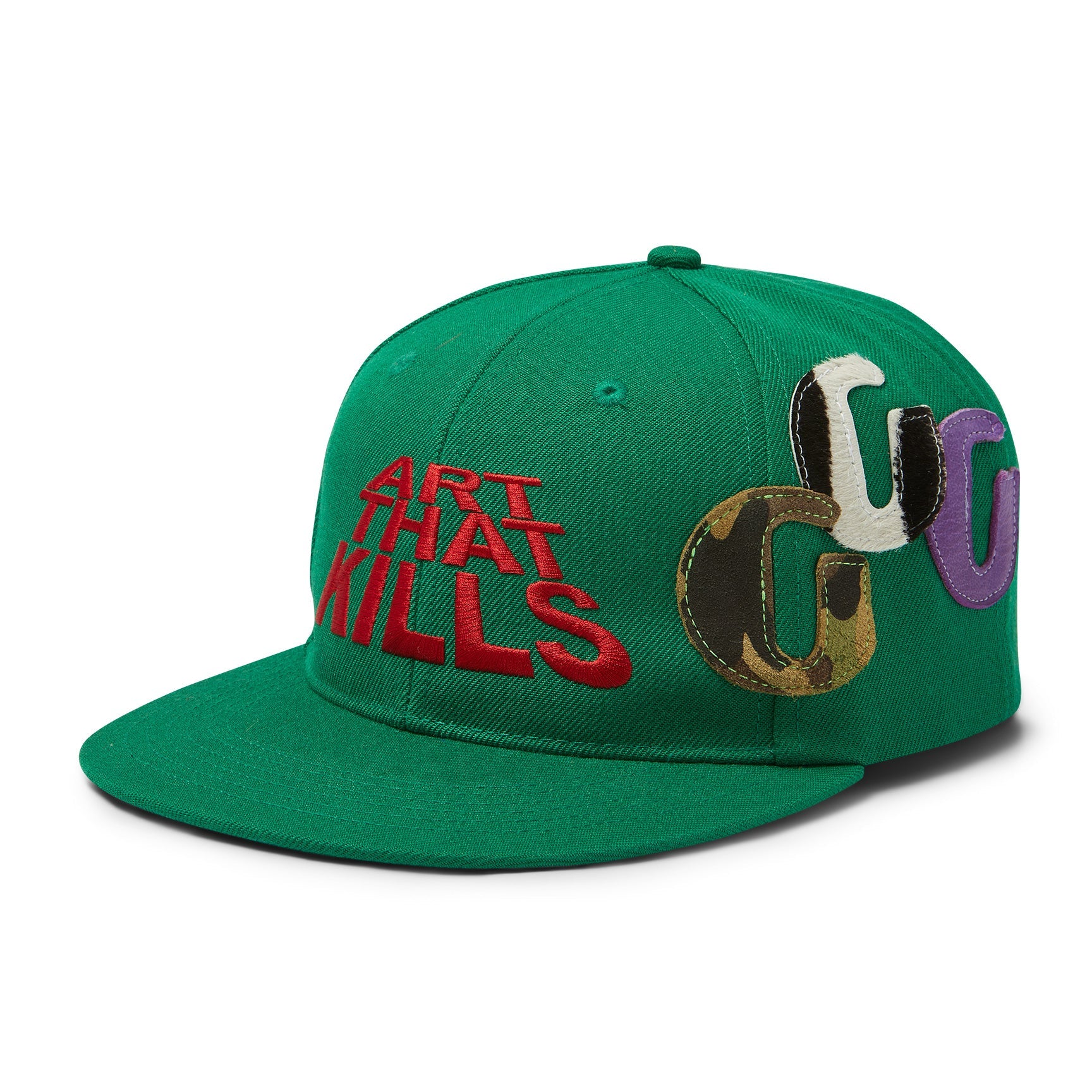 ATK G PATCH FITTED CAP - GREEN