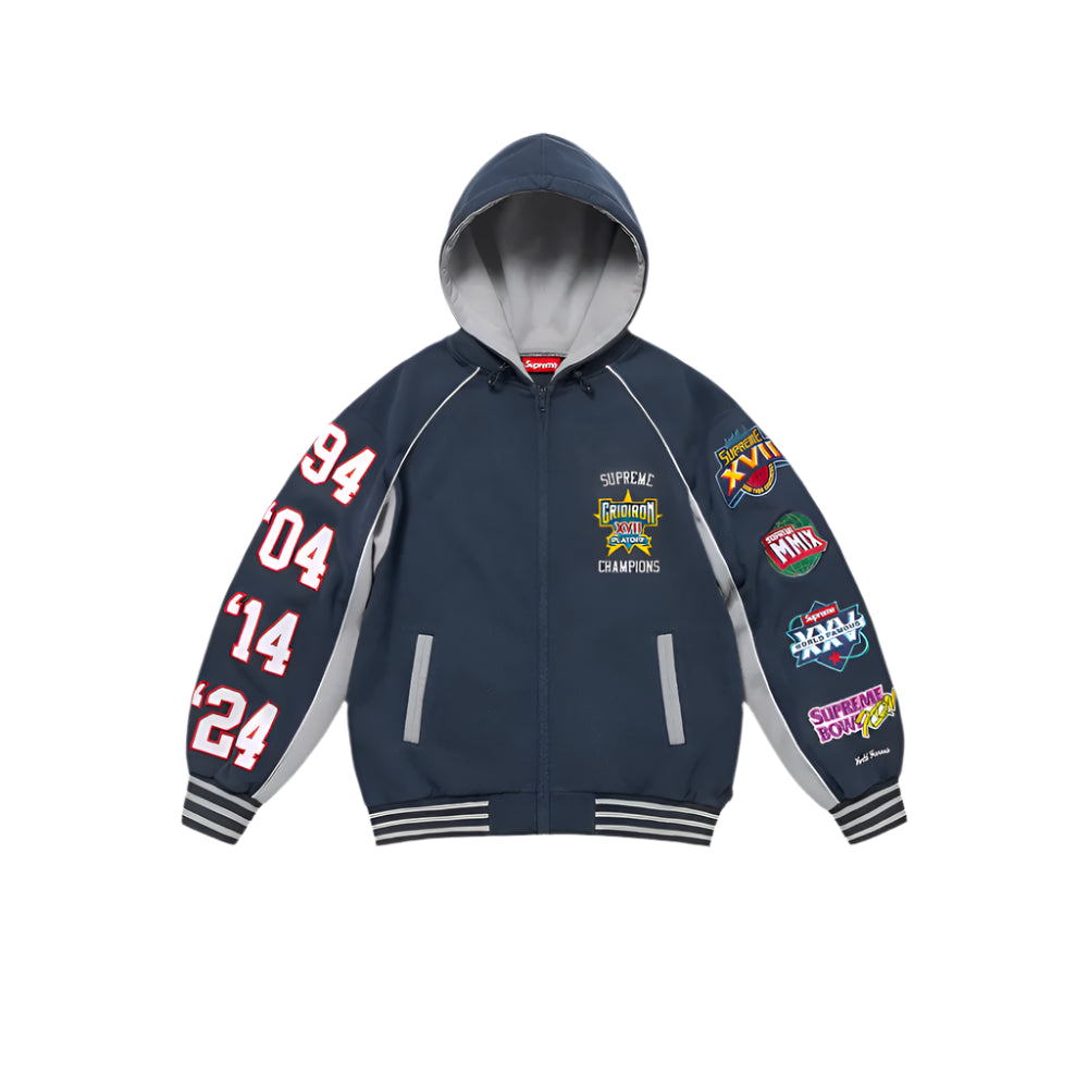 PLAYOFFS ZIP UP HOODED SWEATSHIRT