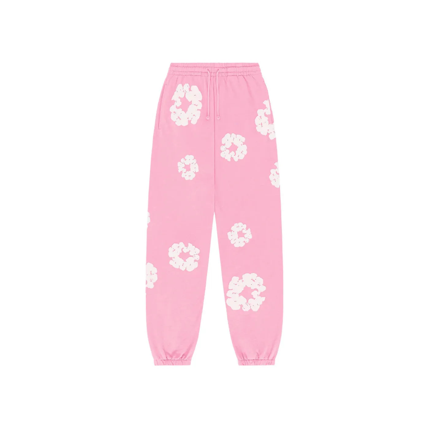 COTTON WREATH SWEATPANTS "PINK"