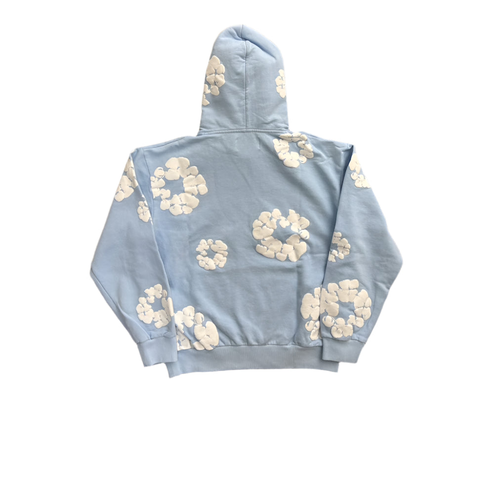 WREATH HOODIE "POWDER BLUE"