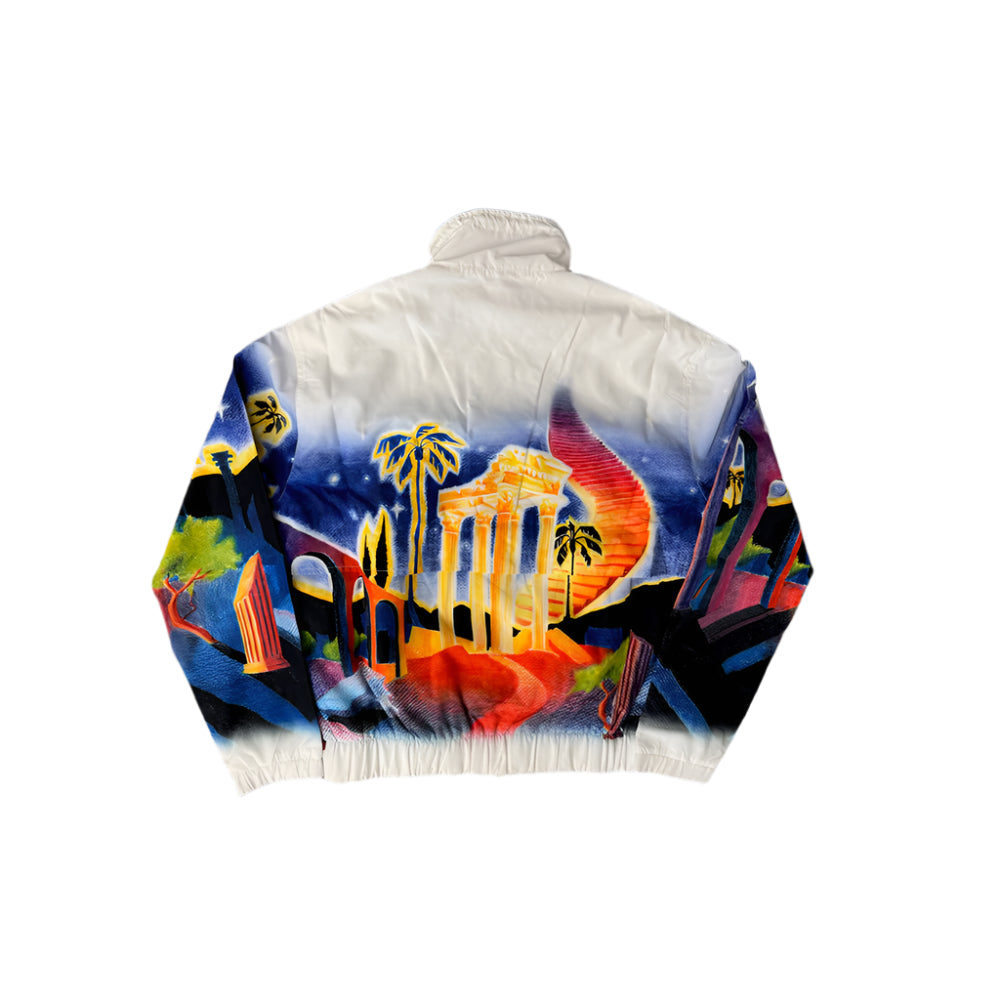 MENS PRINTED WINDBREAKER JACKET