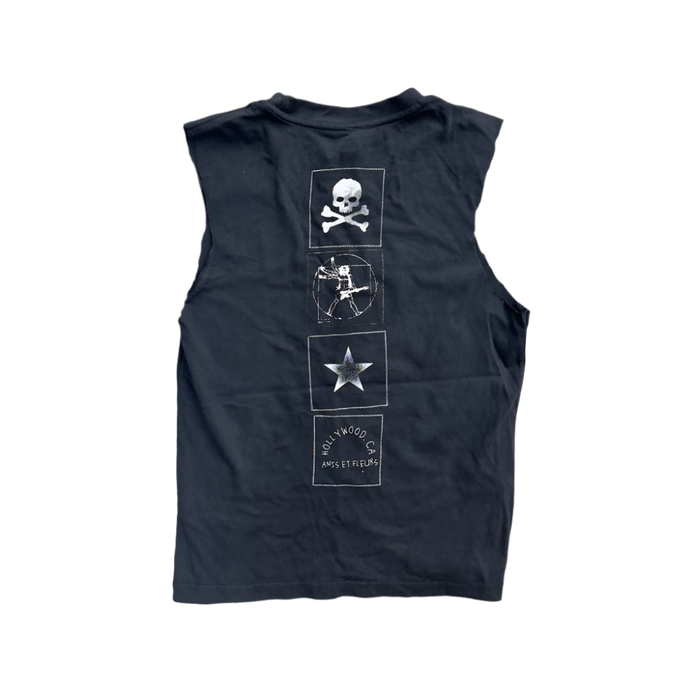 ROCK ET AMIS CUTOFF TEE