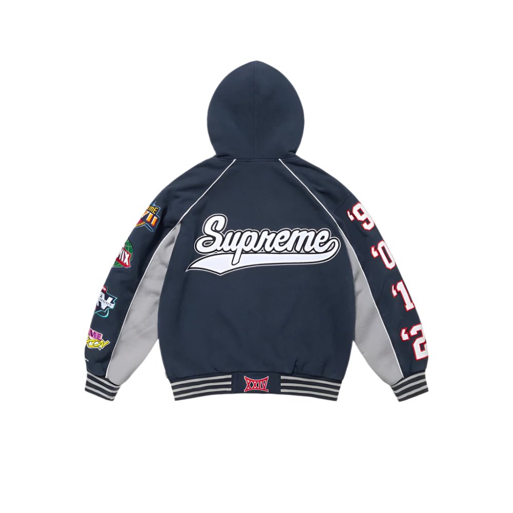 PLAYOFFS ZIP UP HOODED SWEATSHIRT