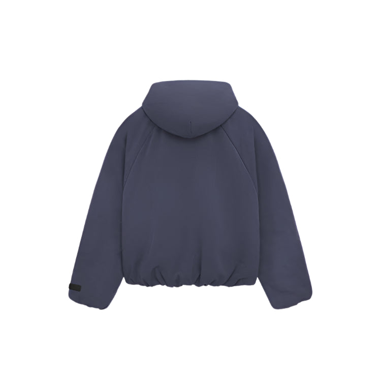 MILITARY NYLON HOODED BOMBER