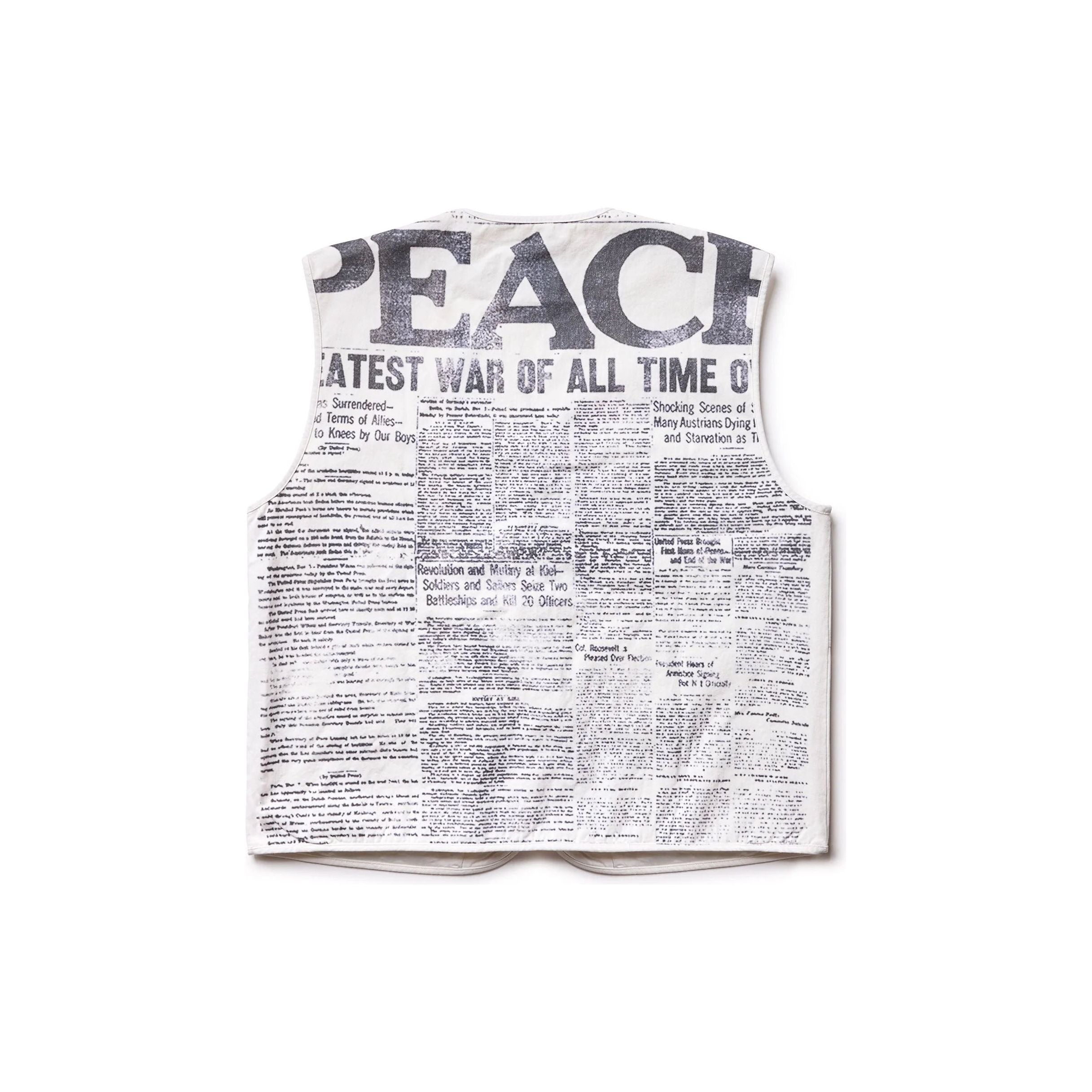 WHITE WAR VEST