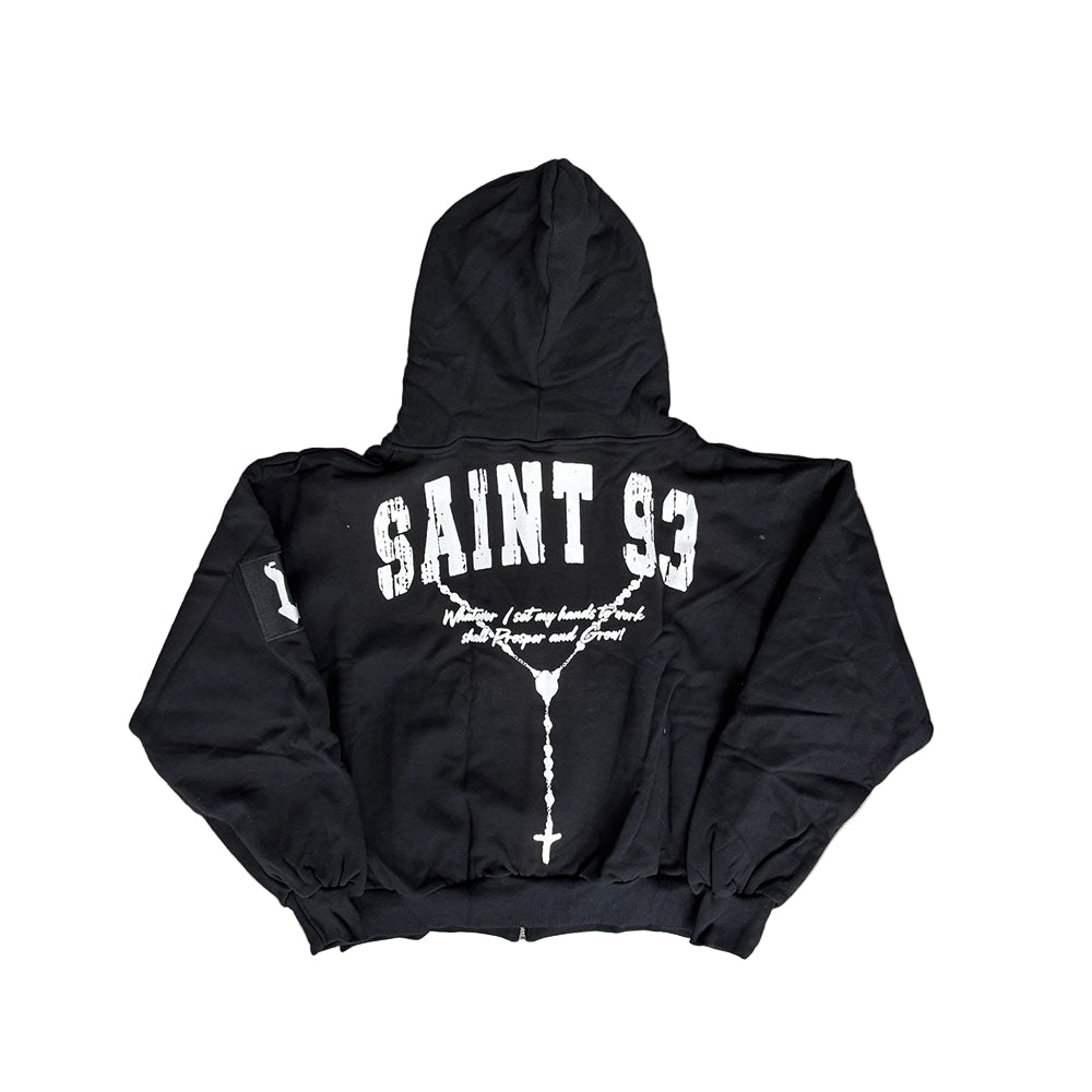 PROSPER AND GROW ZIP HOODIE