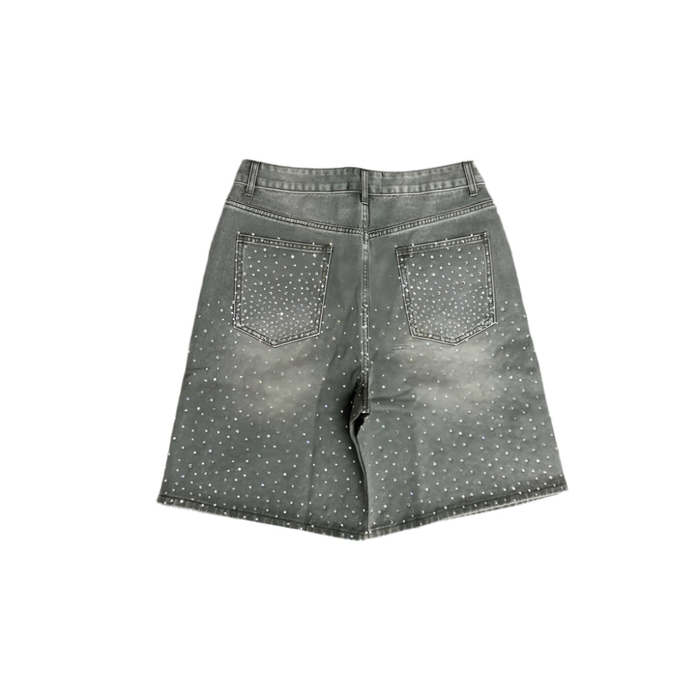 ASTRO OLIVE JEAN SHORT