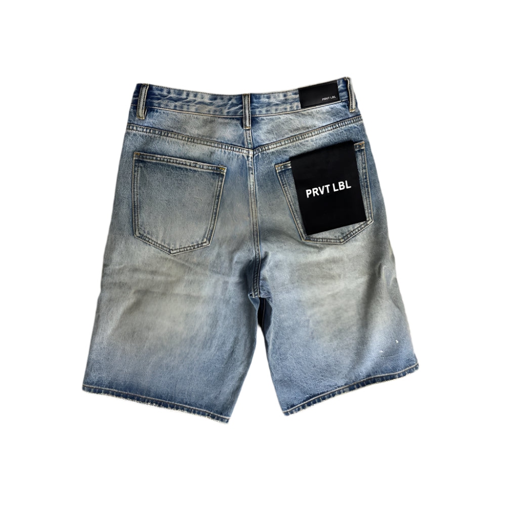 DISTRESSED LONG JORT