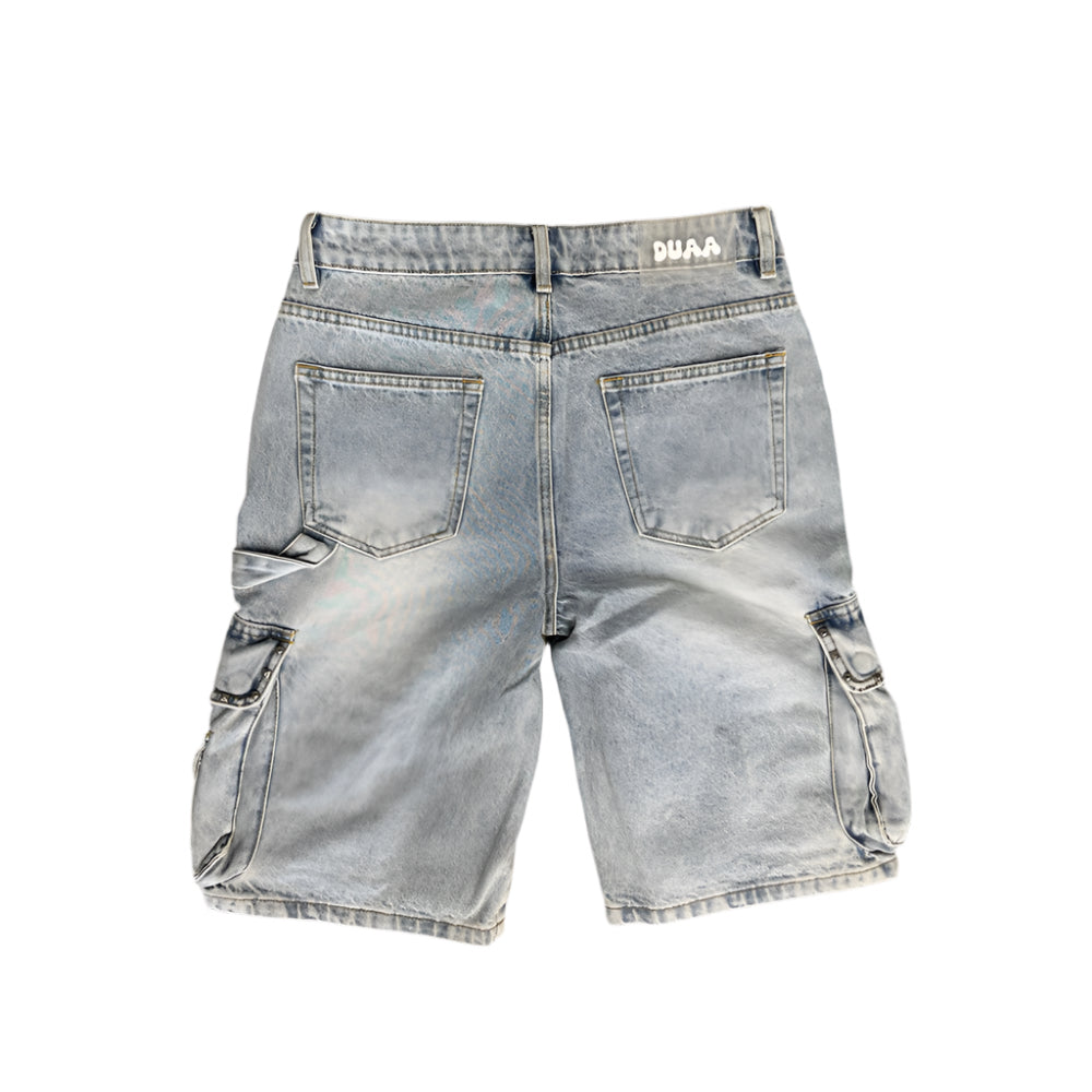 NOBLE CARGO DENIM JORT