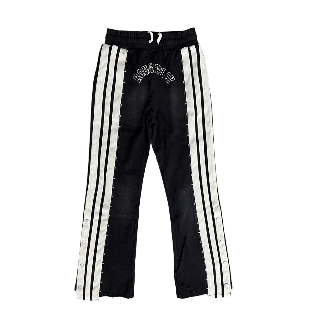 STRIPE SWEATSUIT BLACK
