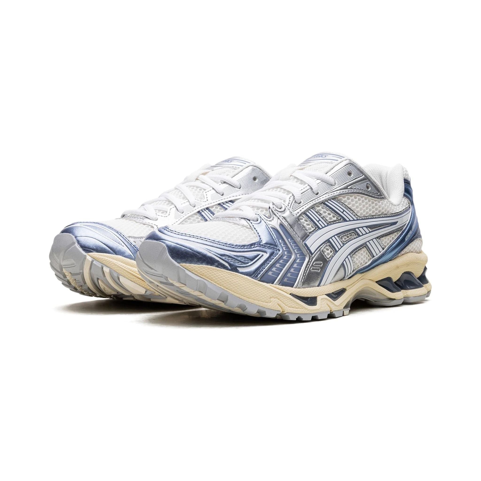 GEL KAYANO 14 "CREAM METALLIC BLUE"