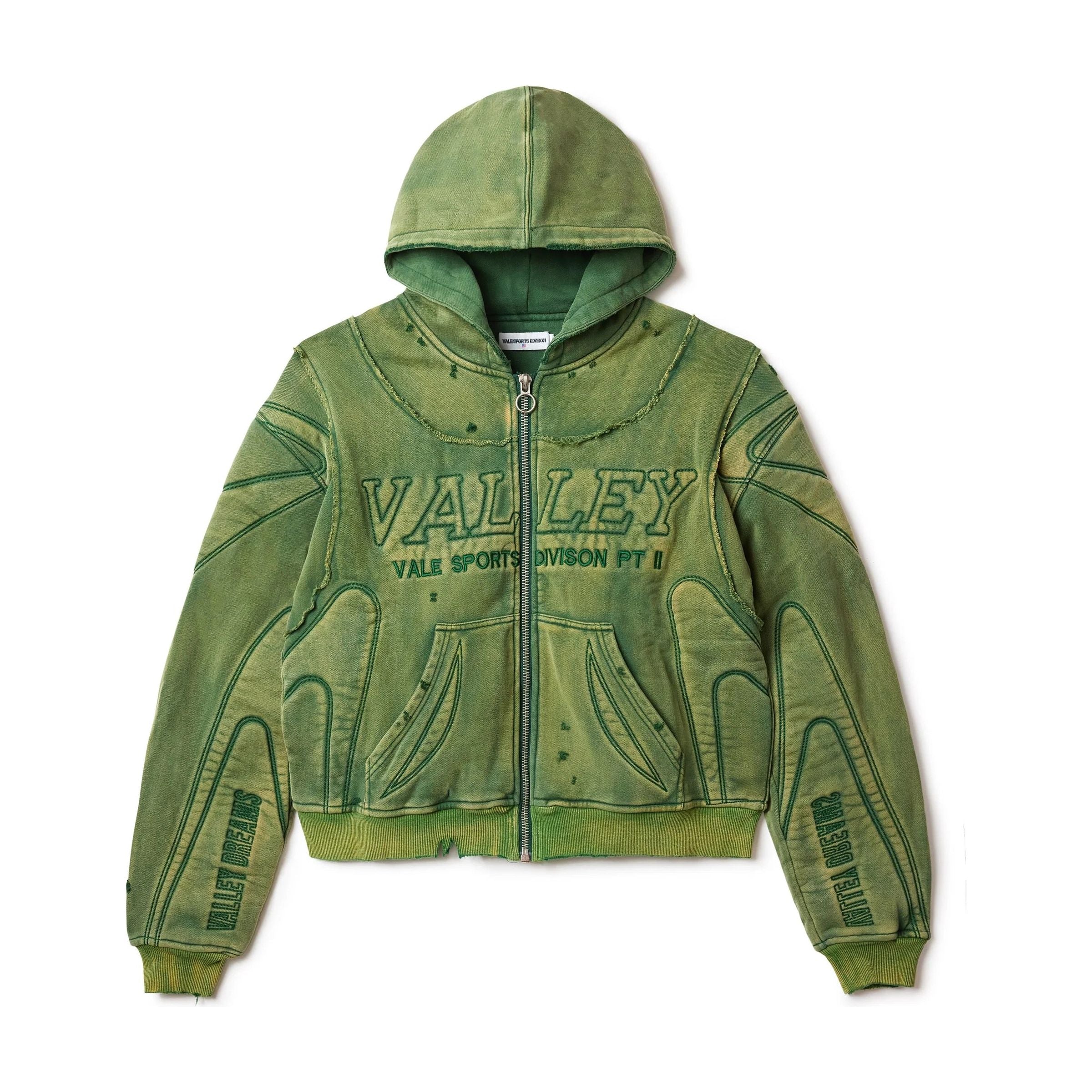 HULK ARMOR ZIP UP HOODIE